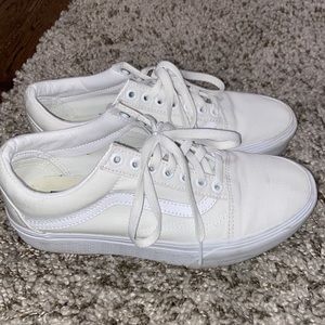 Old skool Platform Vans